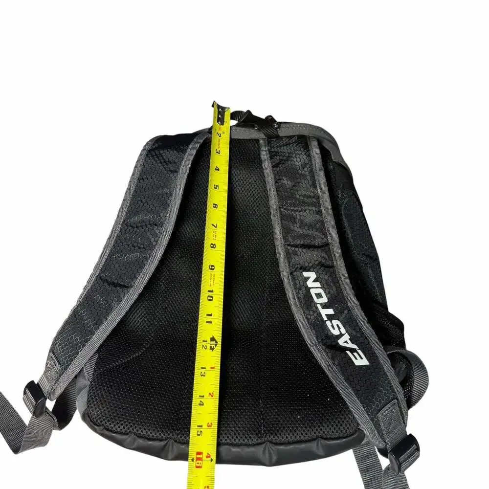 Easton Game Ready Youth Baseball Backpack Black and Grey